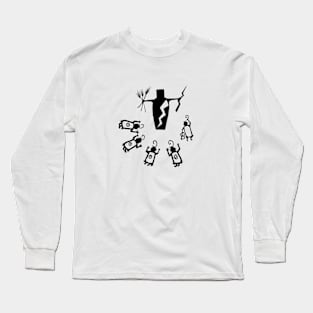 Rebellious Caveman Long Sleeve T-Shirt